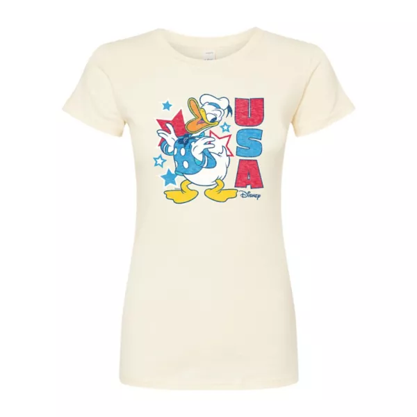 Футболка с приталенным верхом сборной США по футболу Дональда Дака Джуниорса Disney, бежевый
Футболка с приталенным верхом сборной США по футболу Дональда Дака Джуниорса Disney, бежевый