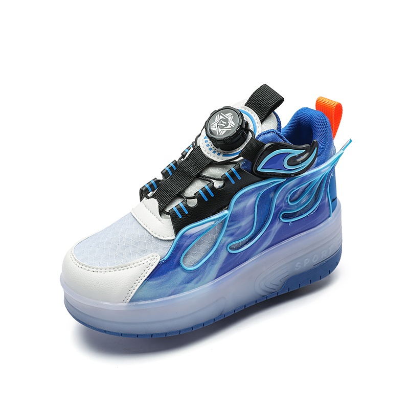 Детская обувь для повседневной жизни Kuding, синий 
Детская обувь для повседневной жизни Kuding, синий