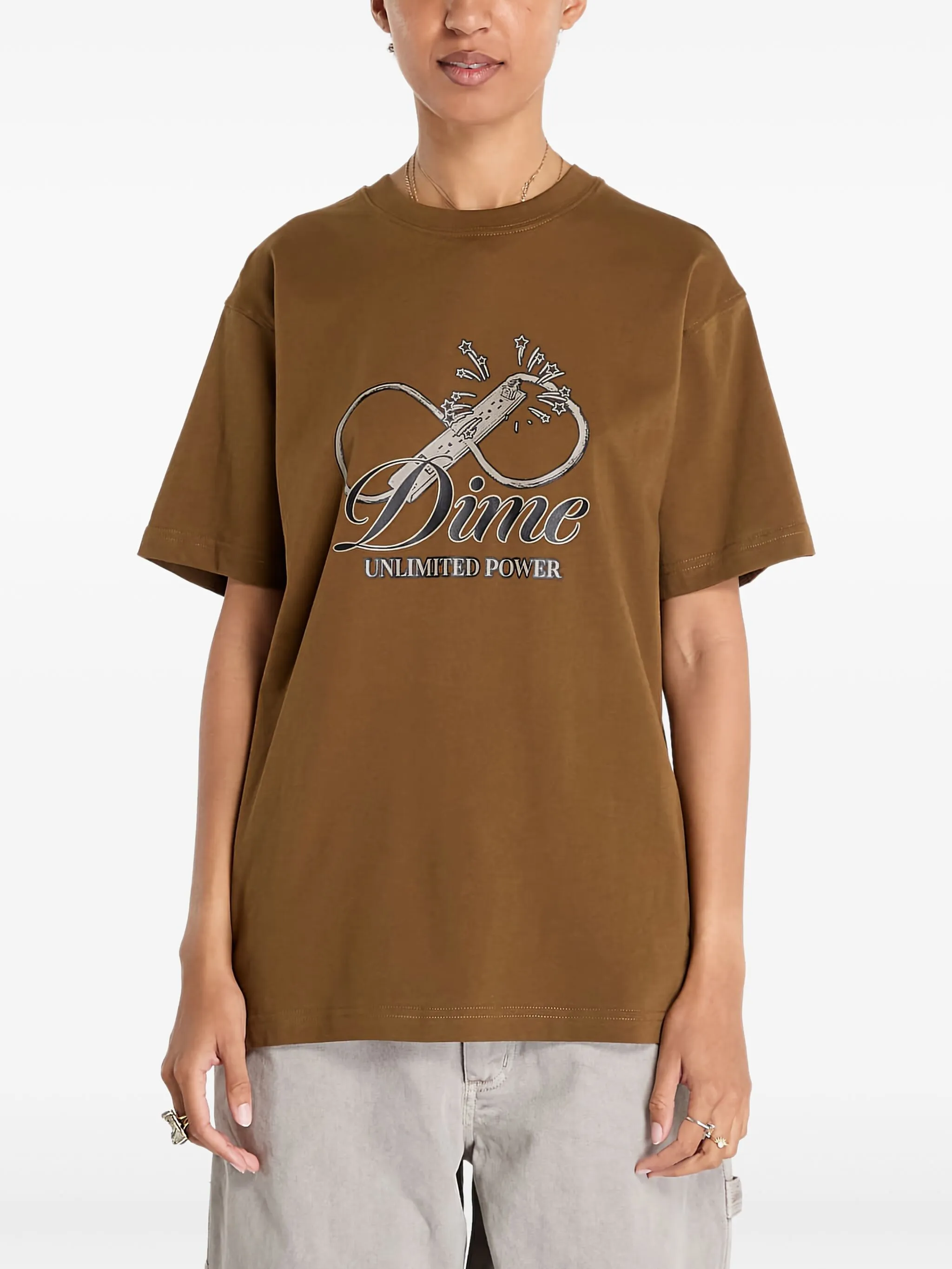 Футболка Cursive Power Dime, коричневый
Футболка Cursive Power Dime, коричневый