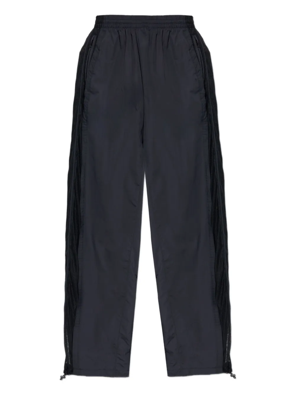 Брюки с сетчатыми вставками VETEMENTS, черный 
Брюки с сетчатыми вставками VETEMENTS, черный