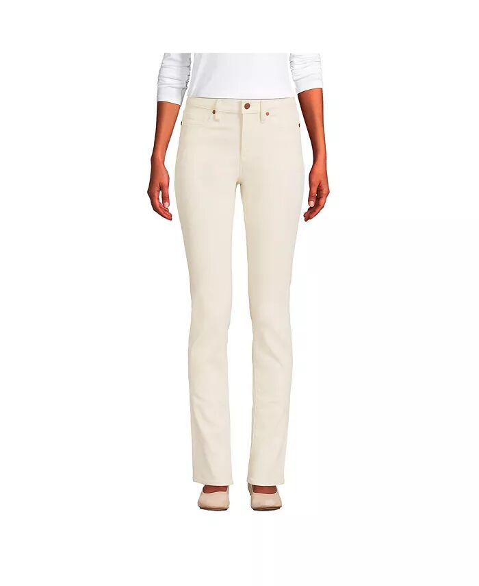 Женские джинсы прямого кроя из переработанного денима со средней посадкой Lands' End, коричневый/бежевый
Женские джинсы прямого кроя из переработанного денима со средней посадкой Lands' End, коричневый/бежевый