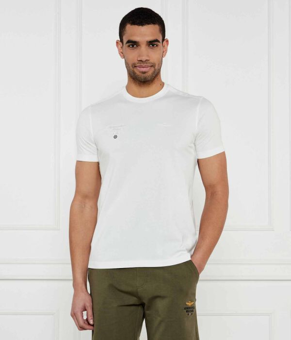 Футболка мужская Aeronautica Militare хлопковая базовая, белый
Футболка мужская Aeronautica Militare хлопковая базовая, белый