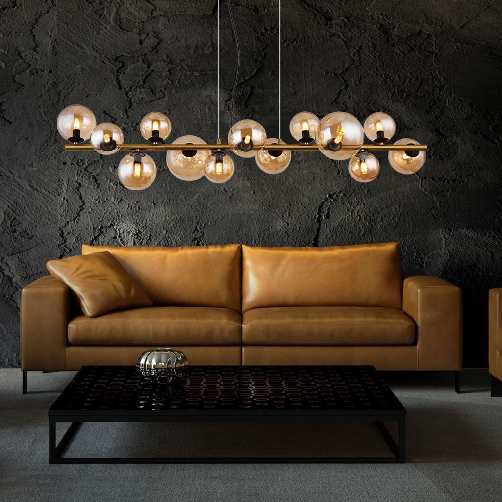 Светодиодный подвесной светильник, металл, янтарное стекло, L 118 см Globo Lighting
Светодиодный подвесной светильник, металл, янтарное стекло, L 118 см Globo Lighting