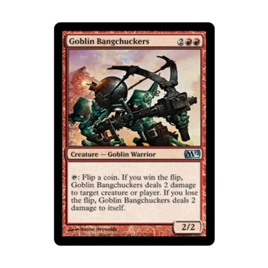 CCG Гоблин Бангчукерс (Ю), MTG - Magic 2012
CCG Гоблин Бангчукерс (Ю), MTG - Magic 2012