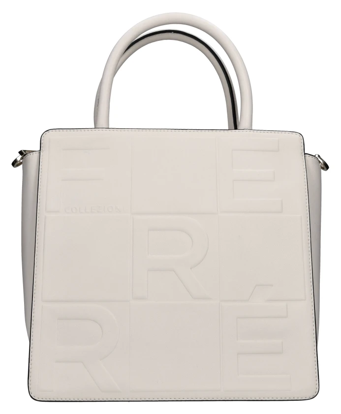 Кожаная сумка Ferre Milano, бежевый
Кожаная сумка Ferre Milano, бежевый