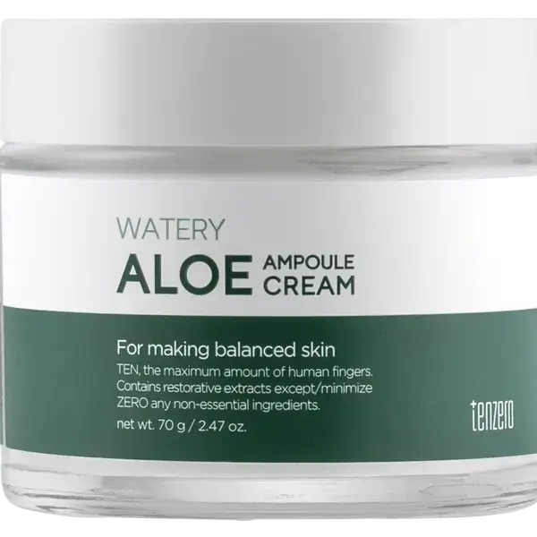 Успокаивающий крем для лица, 70 г Tenzero Watery aloe
Успокаивающий крем для лица, 70 г Tenzero Watery aloe