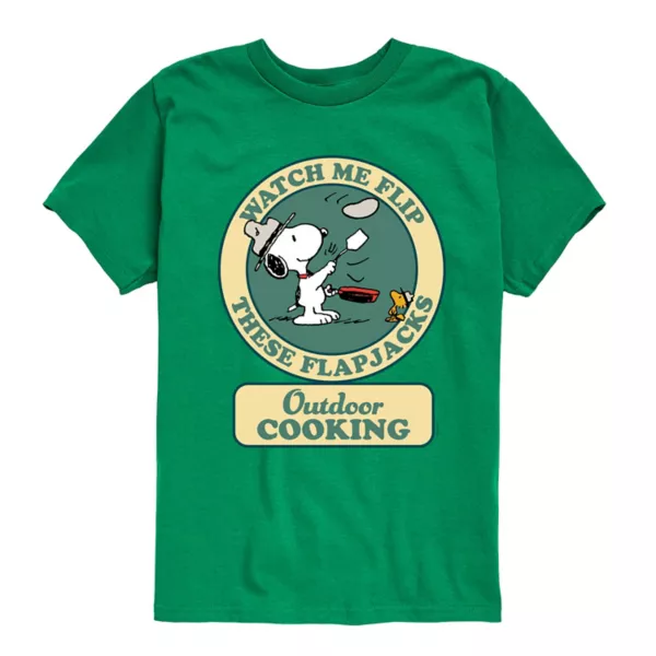 Футболка с принтом «Значок за готовку на природе» Peanuts для мальчиков 8-20 лет Licensed Character, зеленый
Футболка с принтом «Значок за готовку на природе» Peanuts для мальчиков 8-20 лет Licensed Character, зеленый