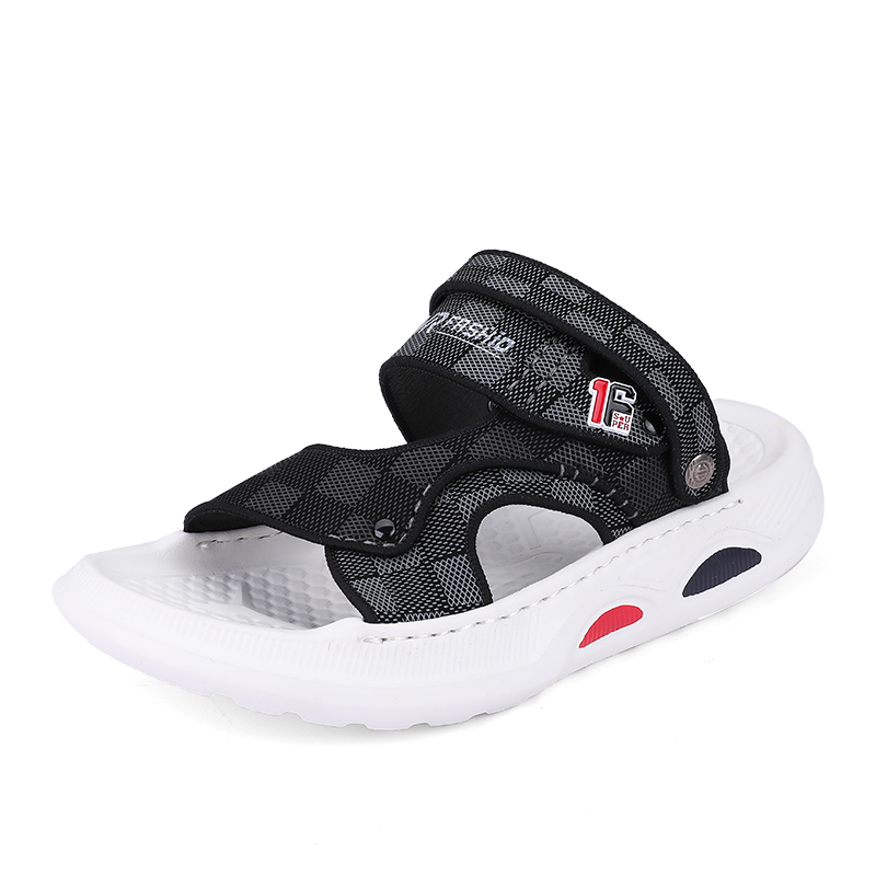 LONGYING Пляжные сандалии мужские черно-белые белые, цвет White
LONGYING Пляжные сандалии мужские черно-белые белые, цвет White