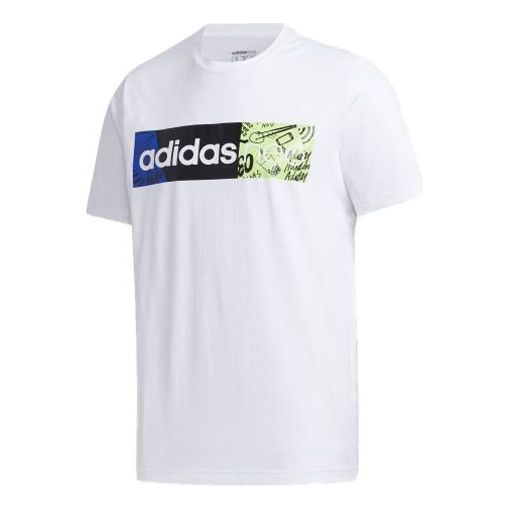 Футболка neo contrasting colors logo printing sports short sleeve white Adidas, белый
Футболка neo contrasting colors logo printing sports short sleeve white Adidas, белый