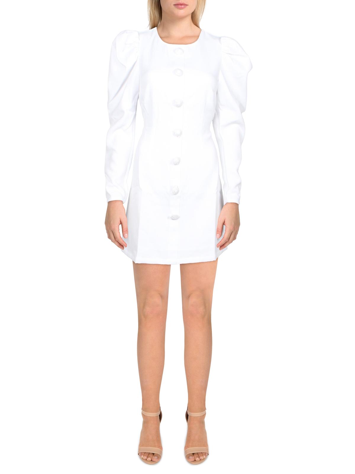 Короткое мини-платье для вечеринок для женщин-юниоров Danielle Bernstein, белый
Короткое мини-платье для вечеринок для женщин-юниоров Danielle Bernstein, белый