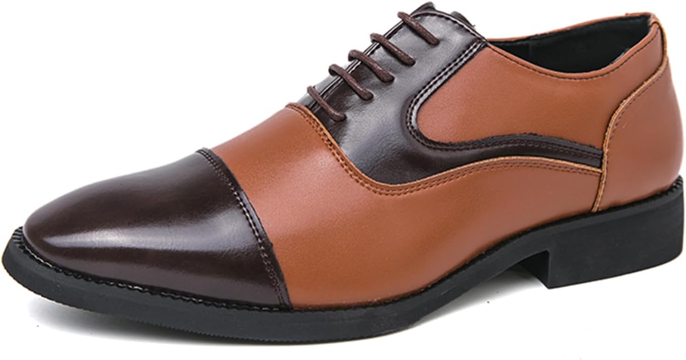 Мужские оксфорды из двухцветной кожи с шнуровкой, модные с острым носком, плоские, удобные, нескользящие, дышащие, легкие, деловые туфли для повседневной носки, вечеринок, прогулок, вождения и работы Qklmwes, желтый
Мужские оксфорды из двухцветной кожи с шнуровкой, модные с острым носком, плоские, удобные, нескользящие, дышащие, легкие, деловые туфли для повседневной носки, вечеринок, прогулок, вождения и работы Qklmwes, желтый