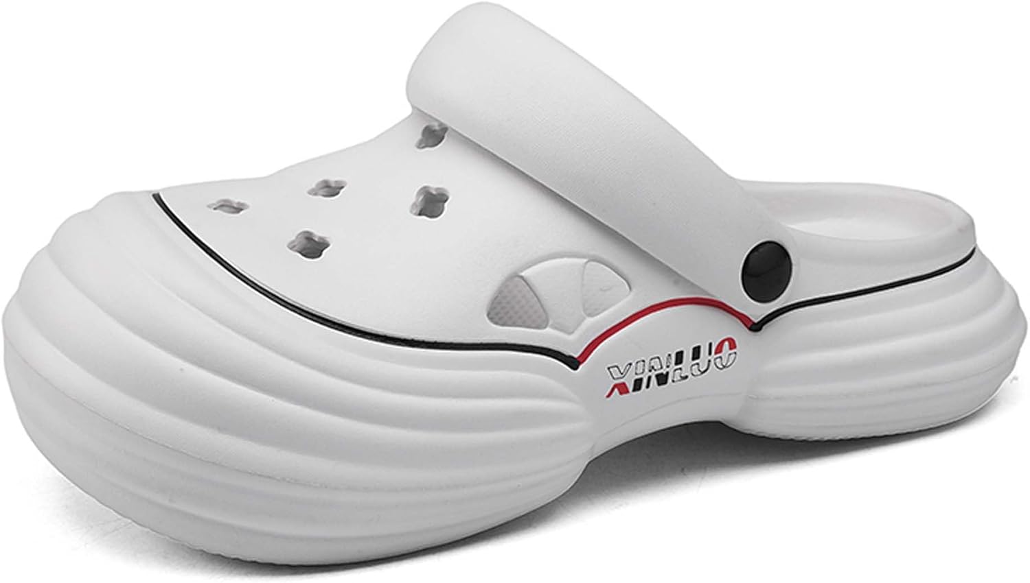 Мужские и женские садовые туфли с толстой подошвой, удобной мягкой стелькой, поддержкой свода стопы, регулируемыми ремешками, сандалии, противоскользящие, быстросохнущие, для пляжа, спорта и водных видов Generic, белый
Мужские и женские садовые туфли с толстой подошвой, удобной мягкой стелькой, поддержкой свода стопы, регулируемыми ремешками, сандалии, противоскользящие, быстросохнущие, для пляжа, спорта и водных видов Generic, белый