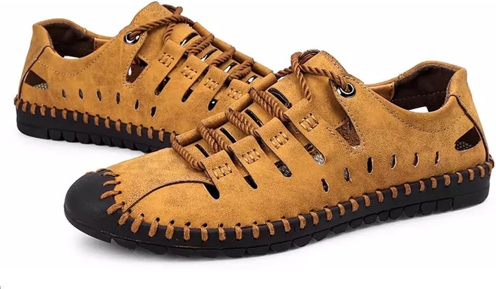 Мужские спортивные сандалии Asifn на открытом воздухе, кожаные, сандалии-рыбака, дышащие, летние повседневные туфли для прогулок, пляжа и путешествий, коричневый
Мужские спортивные сандалии Asifn на открытом воздухе, кожаные, сандалии-рыбака, дышащие, летние повседневные туфли для прогулок, пляжа и путешествий, коричневый