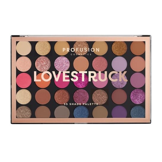 Палетка из 35 теней для век Profusion, Lovestruck Eyeshadow
Палетка из 35 теней для век Profusion, Lovestruck Eyeshadow