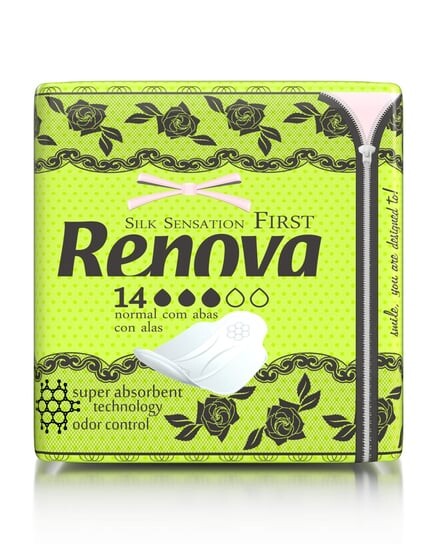 Прокладки гигиенические Ренова НОРМАЛ с крылышками, 14 шт., Other
Прокладки гигиенические Ренова НОРМАЛ с крылышками, 14 шт., Other