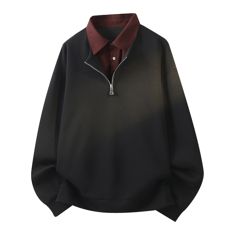 Свитшот Unisex Polo Collar Moderate X1617, черный
Свитшот Unisex Polo Collar Moderate X1617, черный