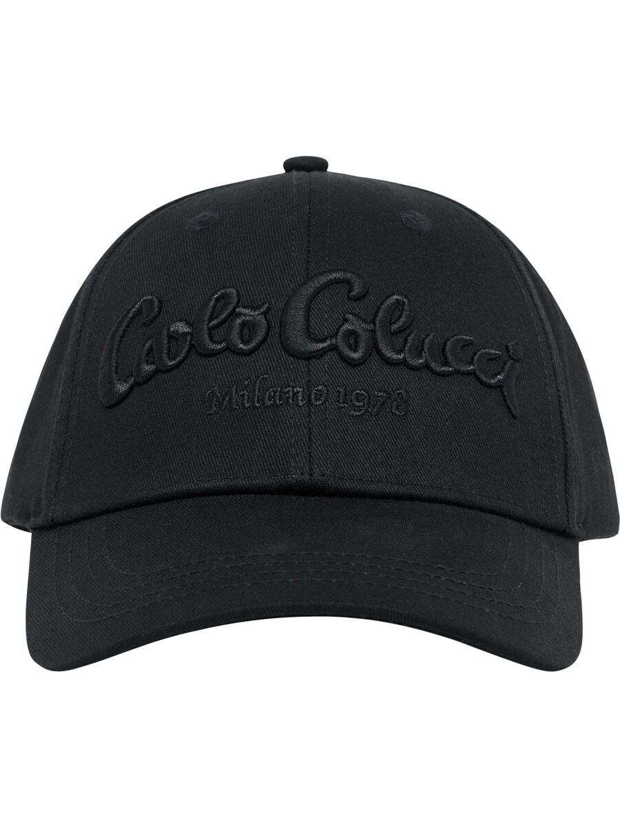 Бейсболка Carlo Colucci Elezi, черный
Бейсболка Carlo Colucci Elezi, черный