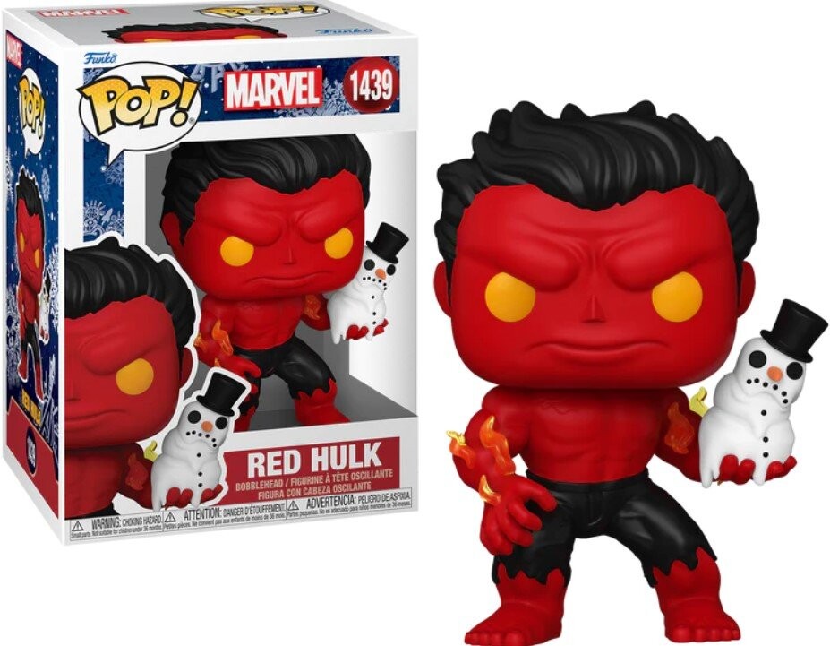 Funko POP! праздник '24 marvel 1439 красный халк
Funko POP! праздник '24 marvel 1439 красный халк