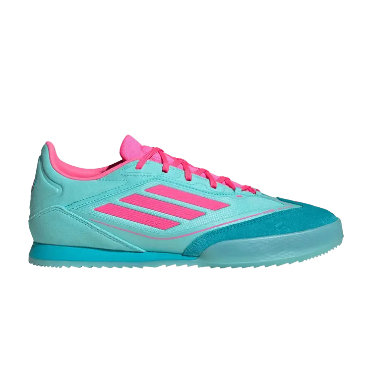 Кроссовки adidas Messi Adizero F50 Freestyle 'La Vida Tropical Pack', бирюзовый
Кроссовки adidas Messi Adizero F50 Freestyle 'La Vida Tropical Pack', бирюзовый