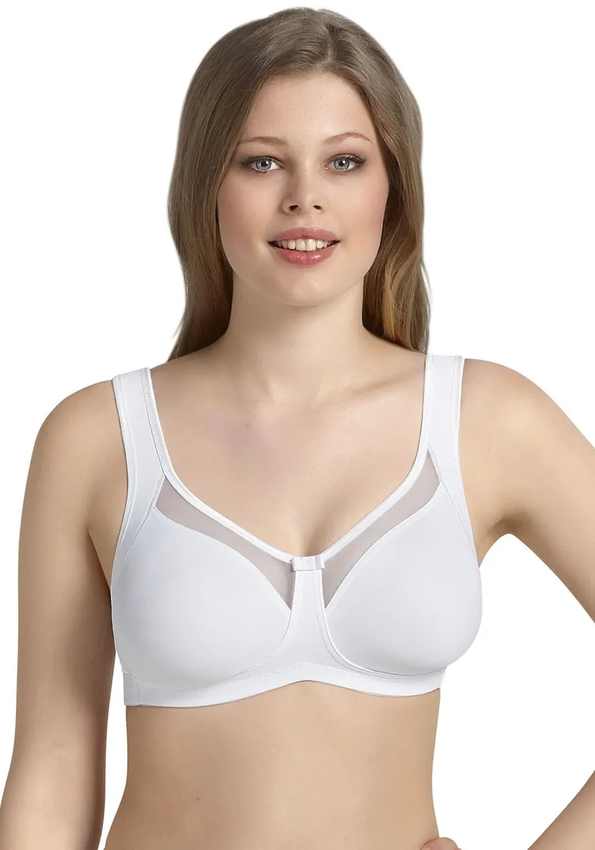 Anita с 1886 г. Литой бюстгальтер "Comfort bra Clara", чашка C-G, полупрозрачная вставка в зоне декольте Anita Since 1886, белый
Anita с 1886 г. Литой бюстгальтер "Comfort bra Clara", чашка C-G, полупрозрачная вставка в зоне декольте Anita Since 1886, белый