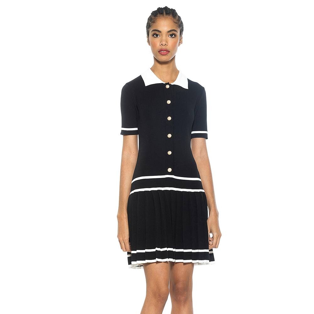 Женское теннисное платье с короткими рукавами и воротником ALEXIA ADMOR Lucinda, черный
Женское теннисное платье с короткими рукавами и воротником ALEXIA ADMOR Lucinda, черный