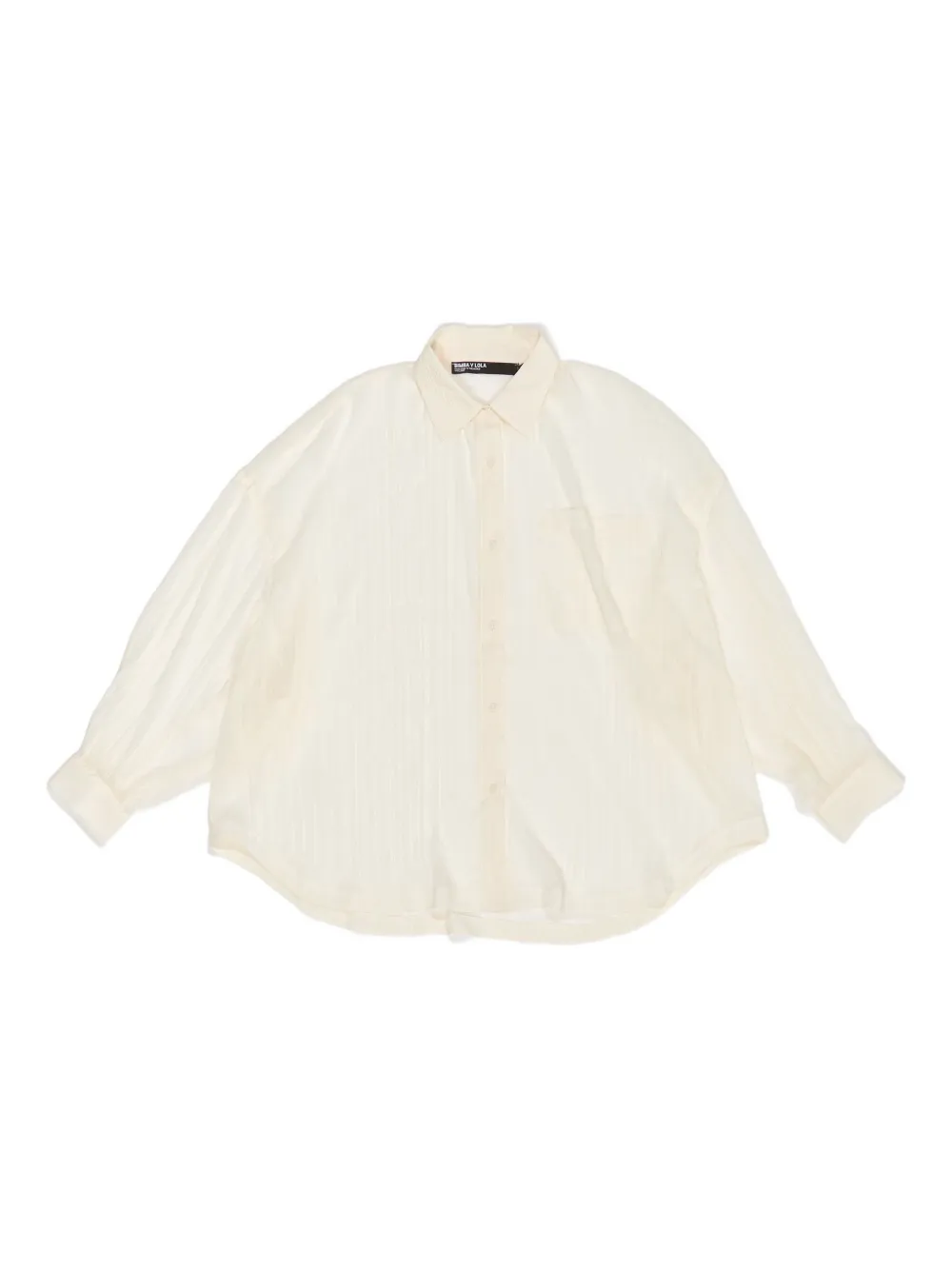 Рубашка с плиссировкой Bimba Y Lola, желтый 
Рубашка с плиссировкой Bimba Y Lola, желтый