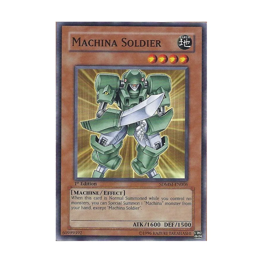 CCG Машина-солдат (обычный), Yu-Gi-Oh - Structure Deck - Machina Mayhem - Singles
CCG Машина-солдат (обычный), Yu-Gi-Oh - Structure Deck - Machina Mayhem - Singles