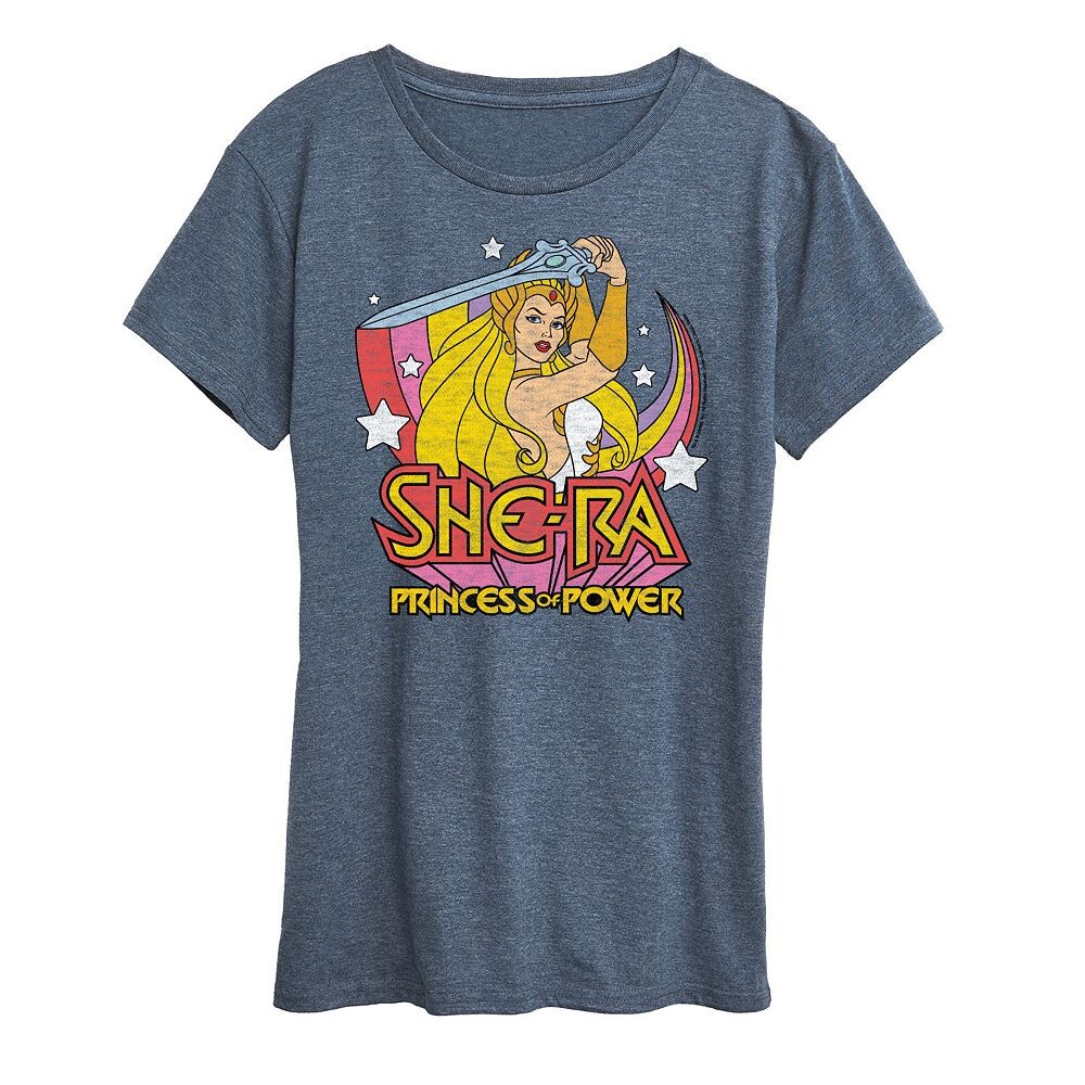 Женская футболка She-Ra Sword с радужным рисунком Licensed Character, цвет Heather Blue
Женская футболка She-Ra Sword с радужным рисунком Licensed Character, цвет Heather Blue