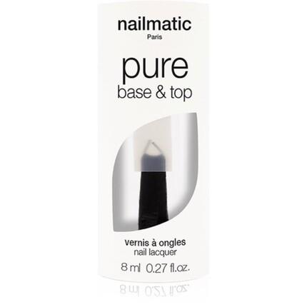 Pure Color Nail Polish Base & Top 2 in 1 - 8 мл Nailmatic
Pure Color Nail Polish Base & Top 2 in 1 - 8 мл Nailmatic