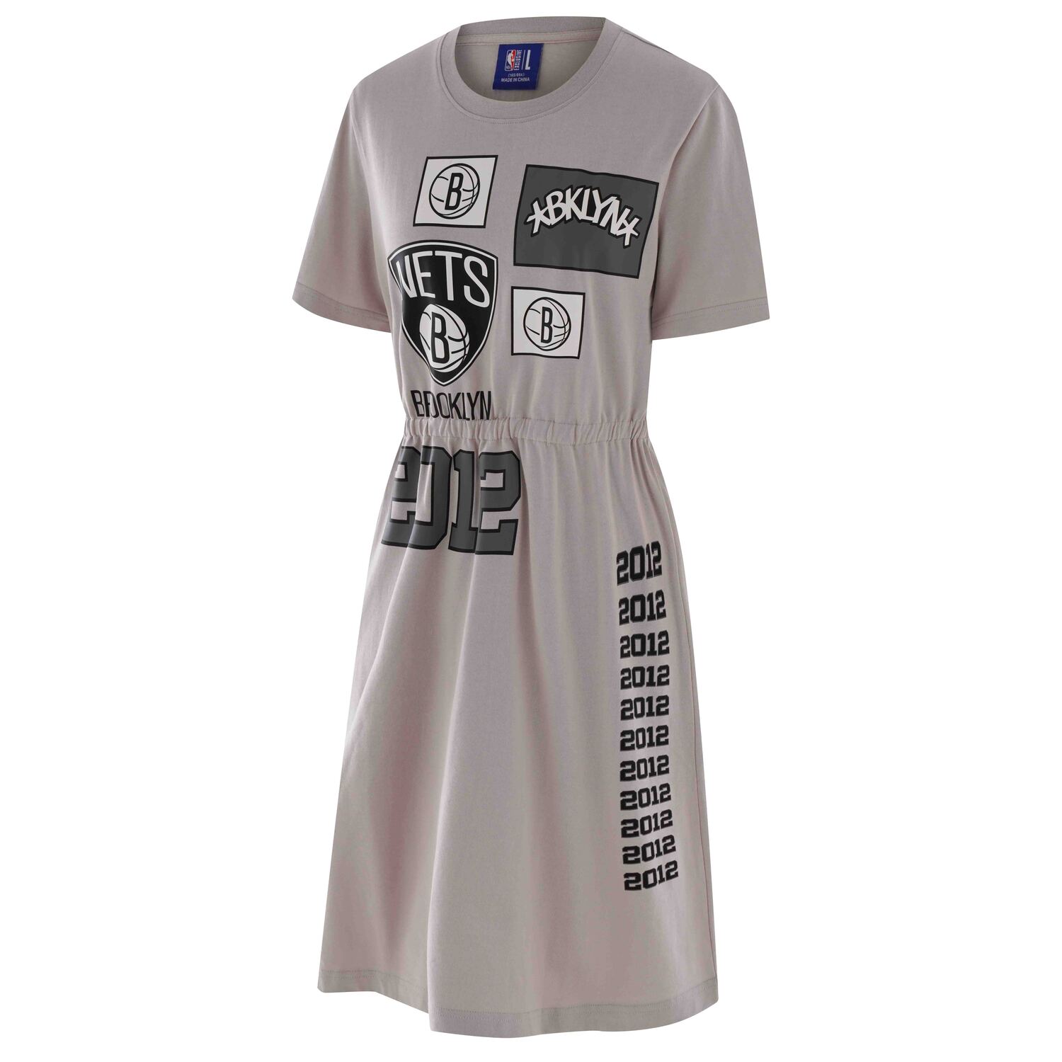 Женское платье с коротким рукавом StartDate серое NBA, серый
Женское платье с коротким рукавом StartDate серое NBA, серый