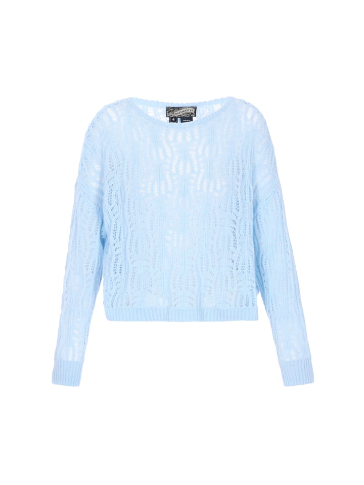 DreiMaster Женский свитер светло-голубого цвета
DreiMaster Женский свитер светло-голубого цвета