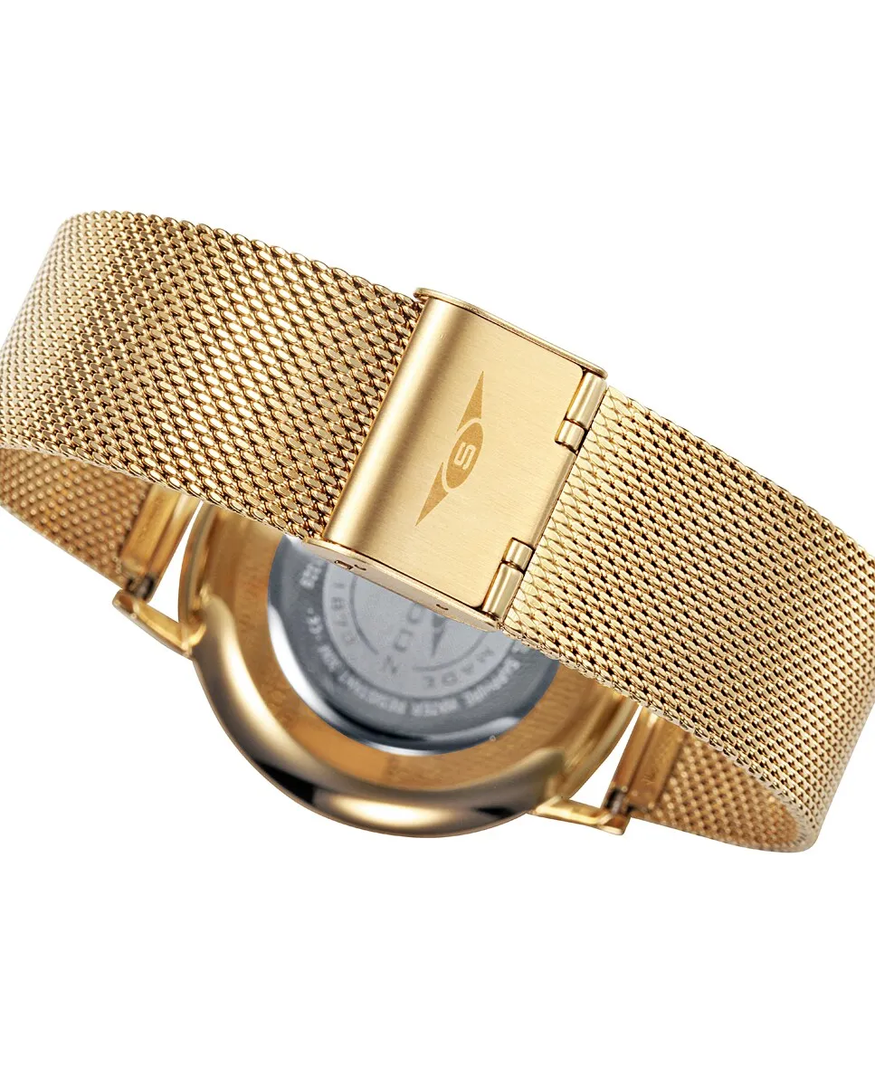 Мужские часы Classic Slim из золотой стали Sandoz, золотой
Мужские часы Classic Slim из золотой стали Sandoz, золотой