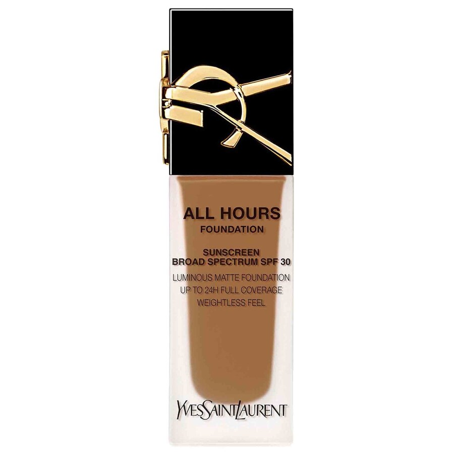 Тональная основа All Hours Luminous Natural Matte Foundation с 24-часовой стойкостью, SPF 30 и гиалуроновой кислотой. Yves Saint Laurent, .85 oz. /25 mL, DN3
Тональная основа All Hours Luminous Natural Matte Foundation с 24-часовой стойкостью, SPF 30 и гиалуроновой кислотой. Yves Saint Laurent, .85 oz. /25 mL, DN3