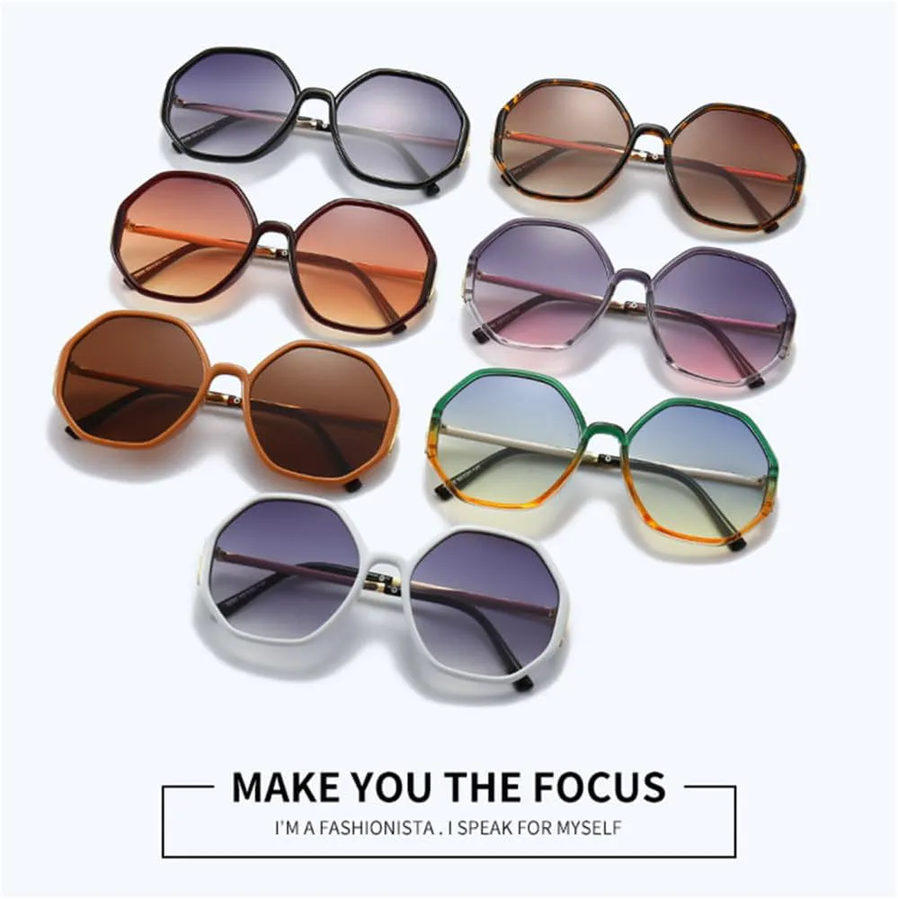 Солнцезащитные очки Hexagon для женщин, солнцезащитные очки неправильной формы для мужчин, очки для вождения и рыбалки, защита от ультрафиолета UV400 HDUBFY, White
Солнцезащитные очки Hexagon для женщин, солнцезащитные очки неправильной формы для мужчин, очки для вождения и рыбалки, защита от ультрафиолета UV400 HDUBFY, White