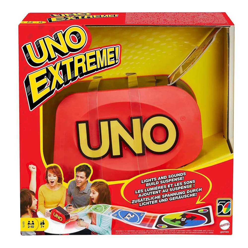 Карточная игра UNO Extreme, золотой
Карточная игра UNO Extreme, золотой