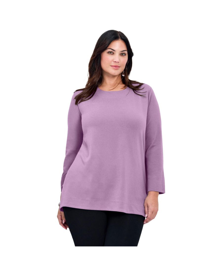 Женский топ Breanna Eyelet Detail Hacci больших размеров AVENUE, Plum
Женский топ Breanna Eyelet Detail Hacci больших размеров AVENUE, Plum