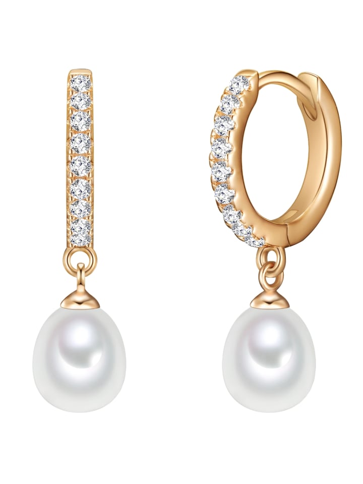 Valero Pearls Серьги из стерлингового серебра с кубическим цирконием и культивированной пресноводной жемчужиной в оправе из желтого золота
Valero Pearls Серьги из стерлингового серебра с кубическим цирконием и культивированной пресноводной жемчужиной в оправе из желтого золота