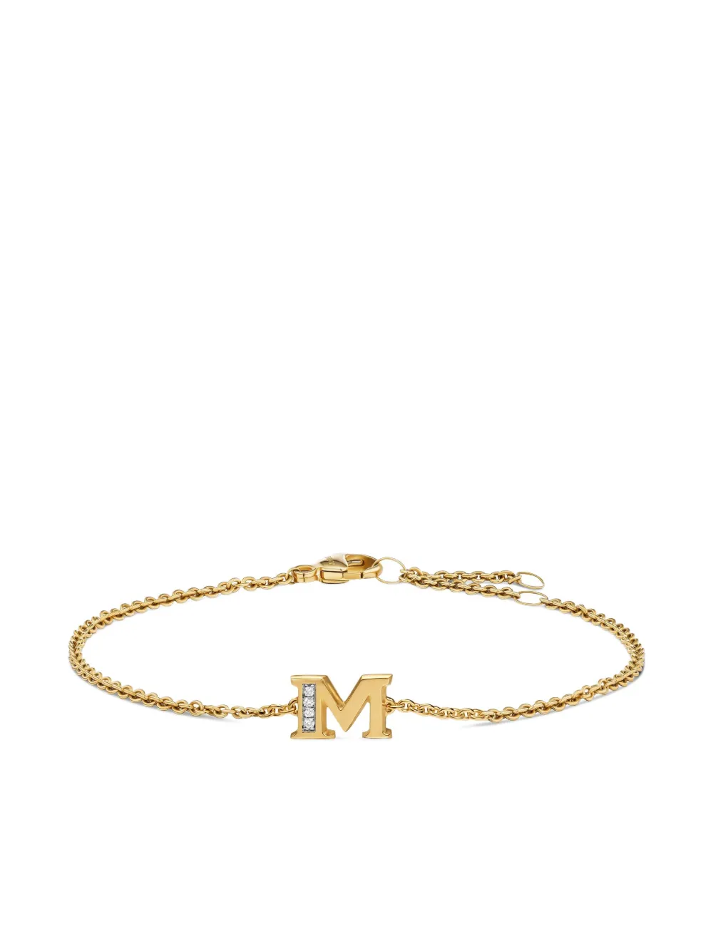 Браслет Petite Pav Initial из желтого золота с бриллиантами David Yurman, золотой
Браслет Petite Pav Initial из желтого золота с бриллиантами David Yurman, золотой