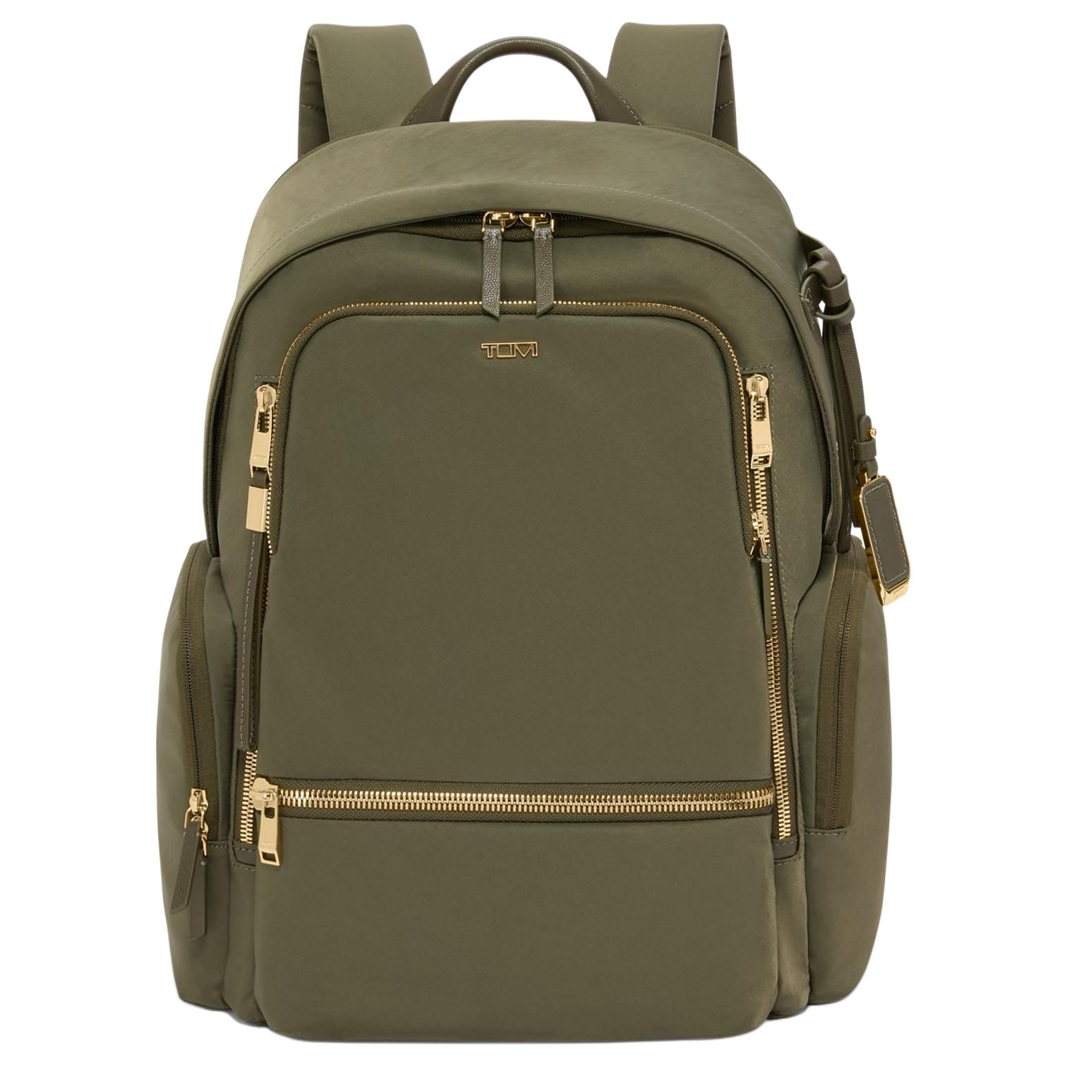 TUMI Нейлоновый рюкзак унисекс оливкового цвета
TUMI Нейлоновый рюкзак унисекс оливкового цвета