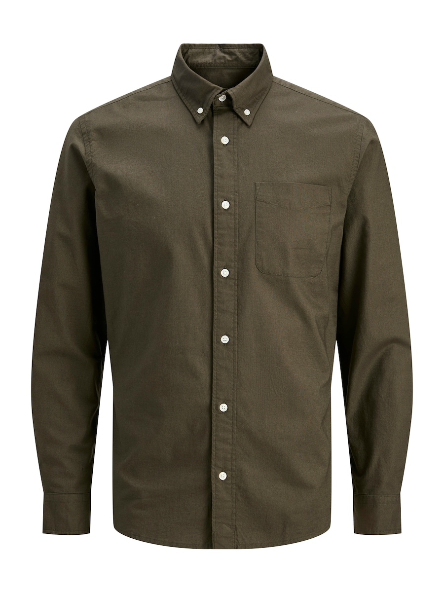 Рубашка Slim Fit на пуговицах Jack & Jones Premium JPRBLUBrook, оливковый
Рубашка Slim Fit на пуговицах Jack & Jones Premium JPRBLUBrook, оливковый