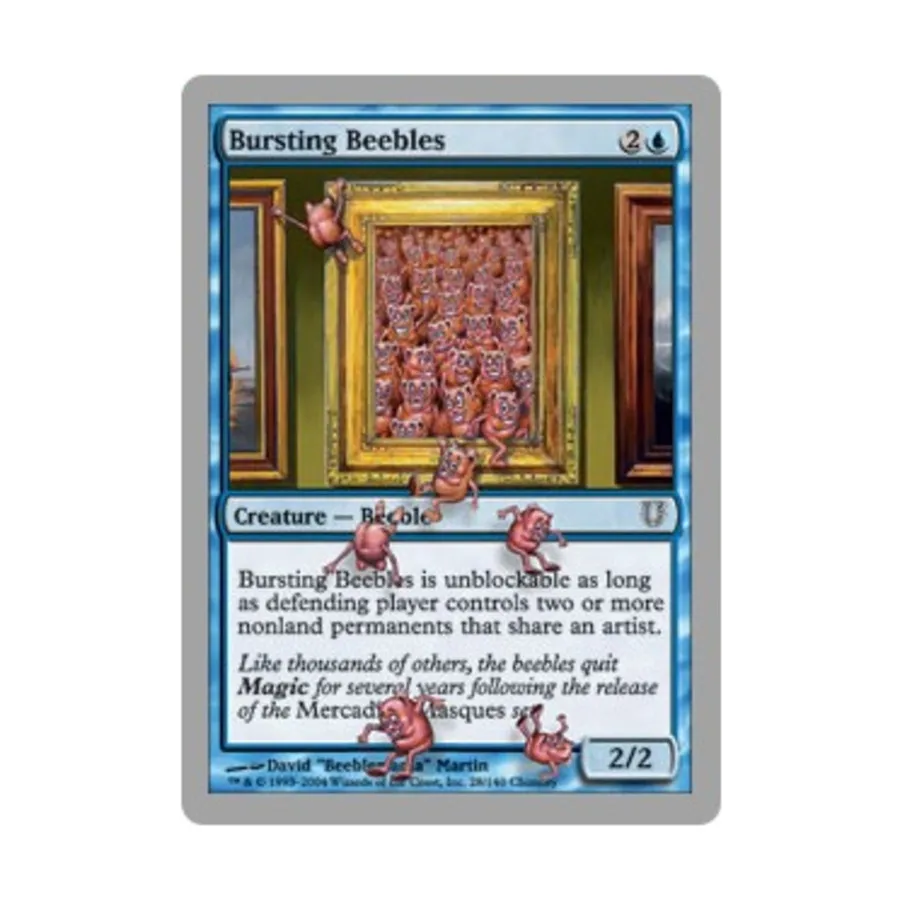 CCG Лопнувшие жуки (С), MTG - Unhinged
CCG Лопнувшие жуки (С), MTG - Unhinged