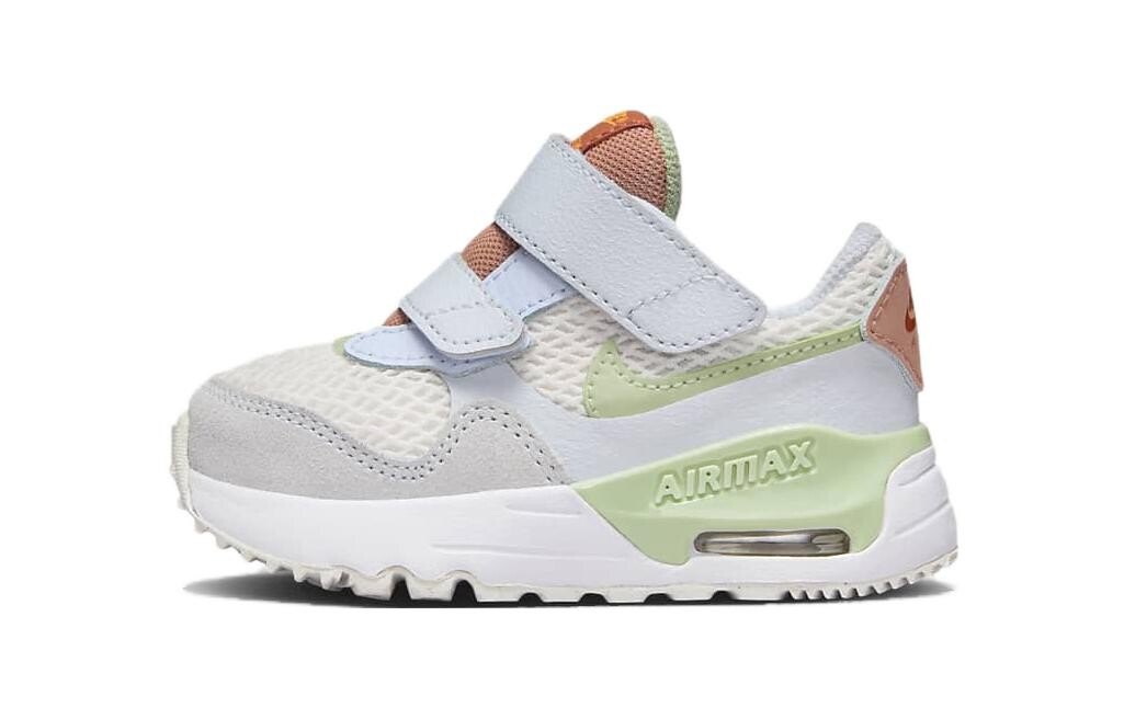 Кроссовки для малышей Nike Air Max SYSTM TD, White/Green
Кроссовки для малышей Nike Air Max SYSTM TD, White/Green