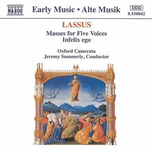 CD диск Lassus / Summerly / Oxford Camerata: Mass for 5 Voices / Infelix Ego
CD диск Lassus / Summerly / Oxford Camerata: Mass for 5 Voices / Infelix Ego
