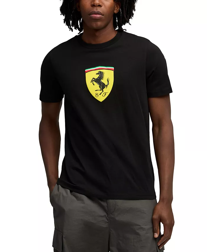 Мужская футболка Ferrari Sportswear Shield Puma, черный
Мужская футболка Ferrari Sportswear Shield Puma, черный