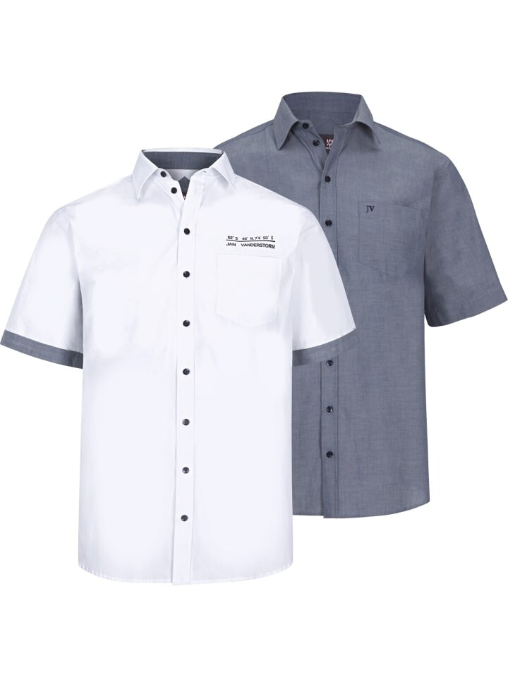 Рубашка Jan Vanderstorm, цвет weiß blau
Рубашка Jan Vanderstorm, цвет weiß blau