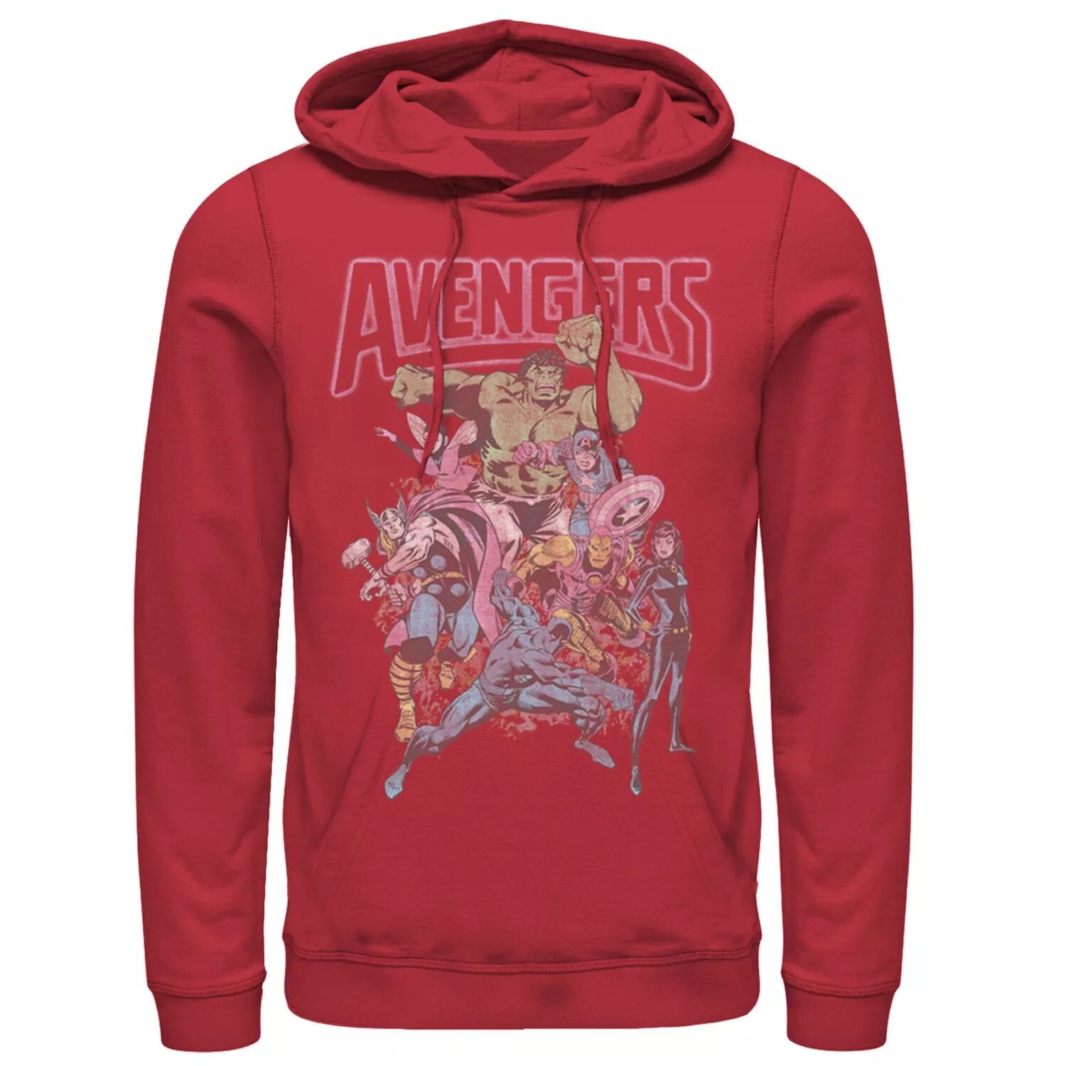 Мужская толстовка с капюшоном Marvel Avengers Band Licensed Character 
Мужская толстовка с капюшоном Marvel Avengers Band Licensed Character