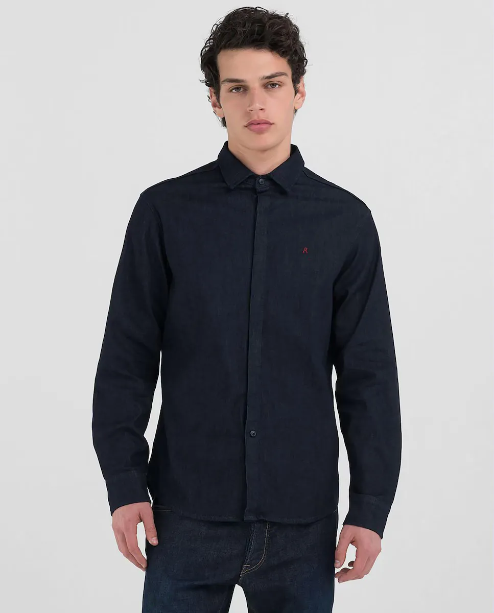 Мужская рубашка с длинным рукавом Replay, темно-синий
Мужская рубашка с длинным рукавом Replay, темно-синий