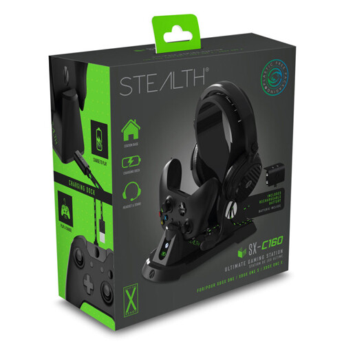 Игровая станция Stealth SX-C160 для Xbox. черный
Игровая станция Stealth SX-C160 для Xbox. черный
