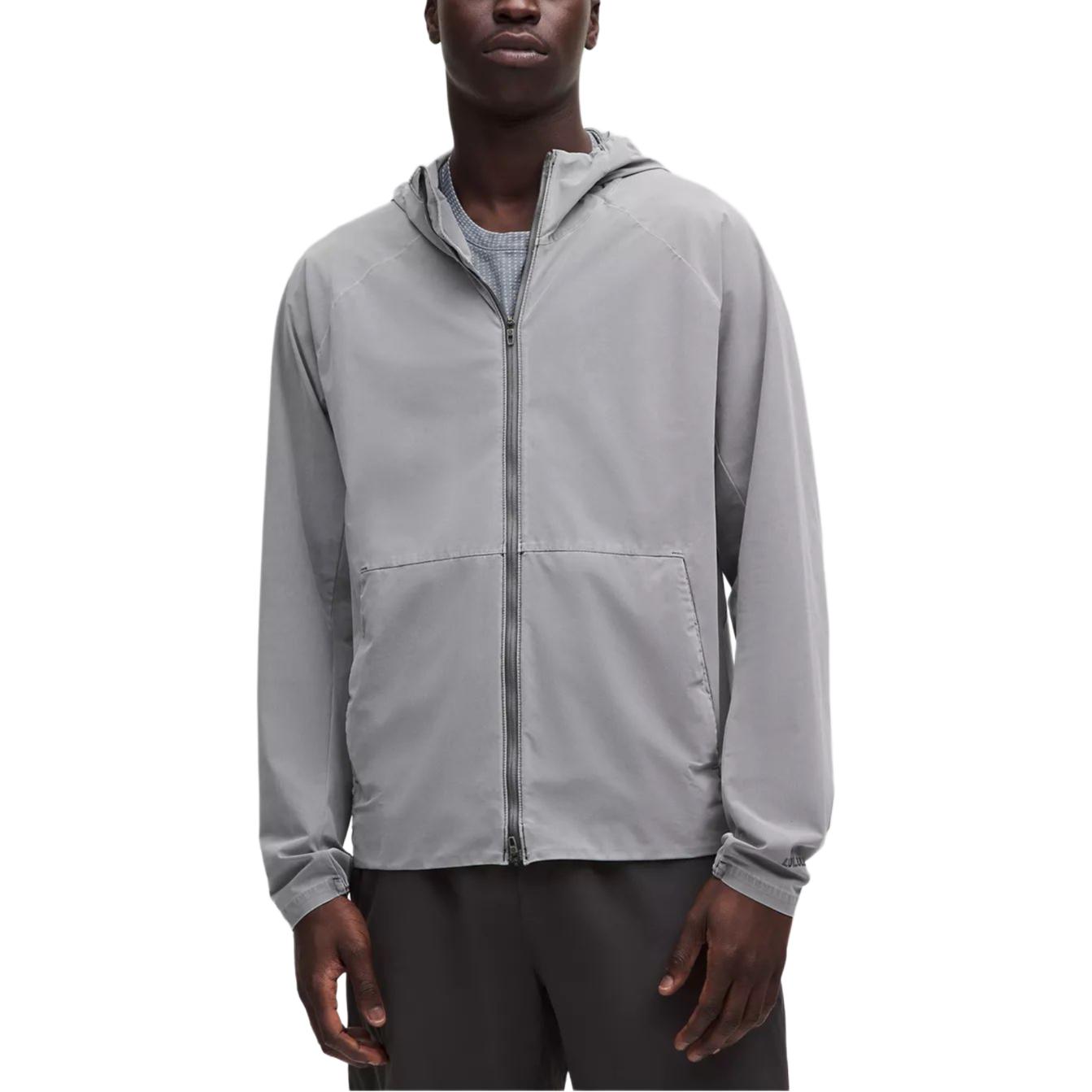 Lululemon Куртка Pace Breaker Мужская Стираемая Сланцево-синяя, Washed Shale Gray/DWGG 
Lululemon Куртка Pace Breaker Мужская Стираемая Сланцево-синяя, Washed Shale Gray/DWGG