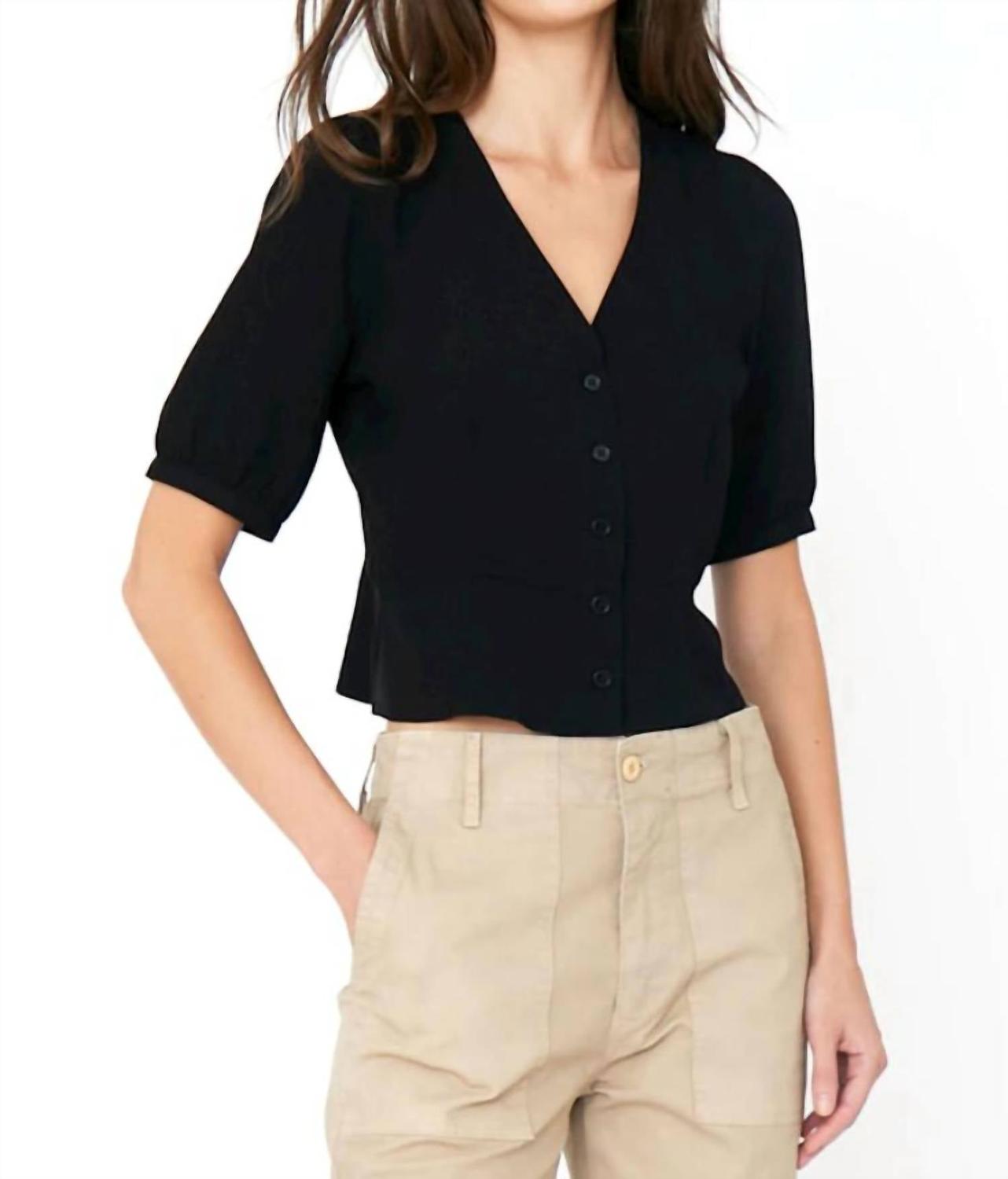 Топ Джейн в черном цвете KULE
Топ Джейн в черном цвете KULE